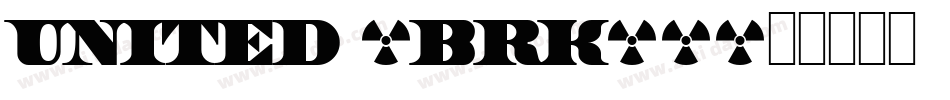 UNITED -BRK-1字体转换